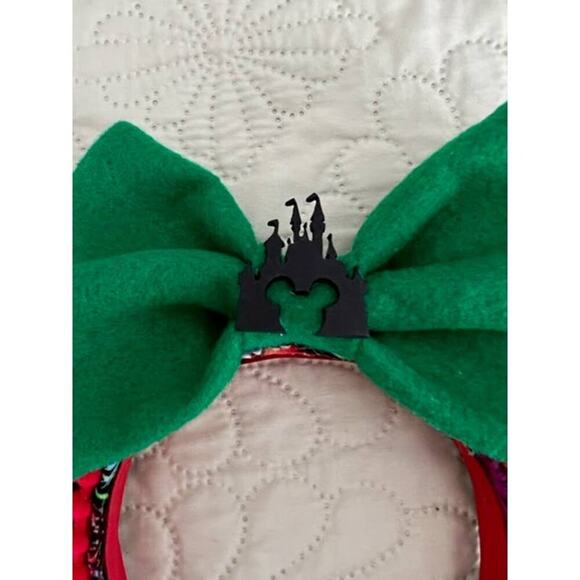 Disney Magic Kingdom Castle Fireworks Handmade Minnie Ears - Picture 4 of 5